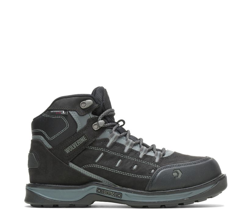 Bottes de Travail Wolverine Edge LX EPX® Waterproof CarbonMAX® Homme - Noir/Grise (TJS231046)